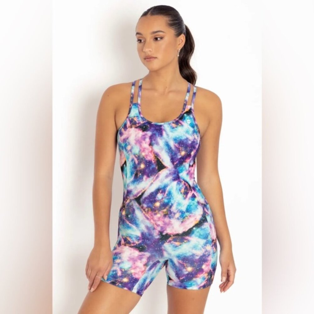 BLACKMILK Galaxy Remnant Active Short Catsuit